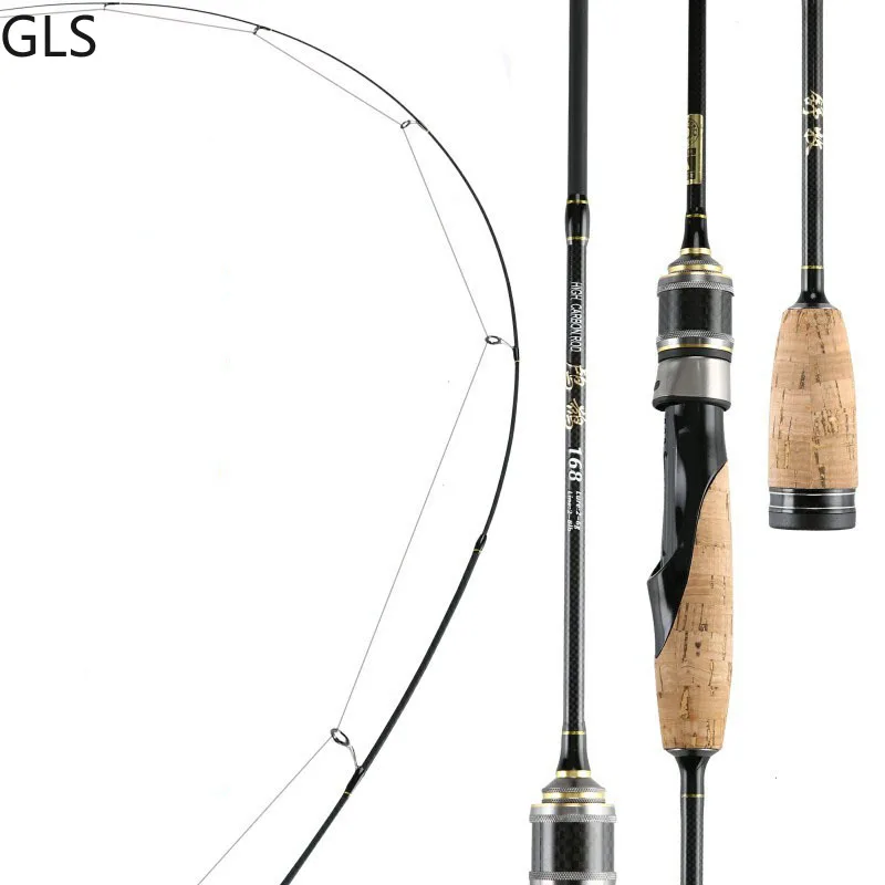 

Spinning Rod 1.65m 1.8m 1-6g Lure Weight Lure Carp ultralight Spinning Fishing Rod