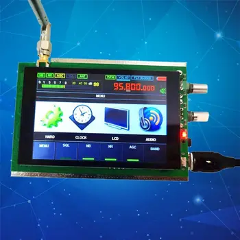 

50KHz-200MHz Malachite SDR Shortwave Radio Malahit DSP HAM Transceiver Receiver 3.5 inch LCD Screen