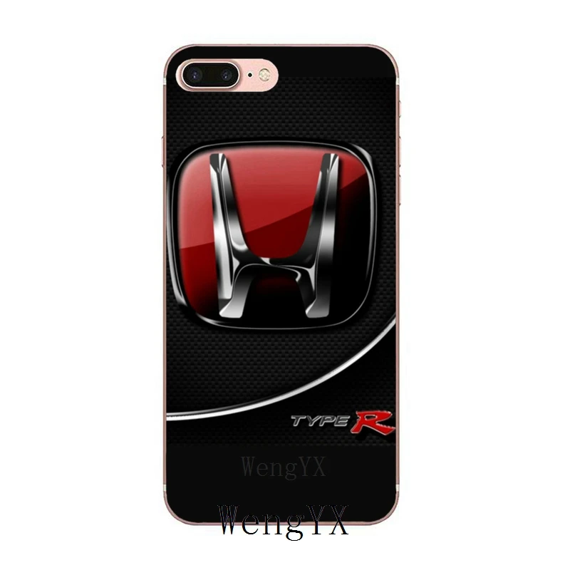 Чехол для iPhone 11 Pro XS Max XR X 8 7 6 6S Plus 5 5S SE Honda мягкий чехол - Цвет: R-Logo-A-01
