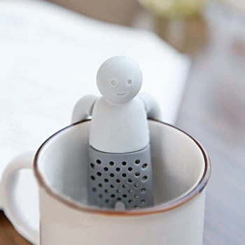 

Silicone Tea Strainer Tea Bags Cute Universal Tea Making Device Leaf Teapot For Brewing Tea Infuser Kitchen Accessories