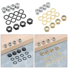 High Quality Kit Outdoor Accessories Skateboard Longboard Parts Skateboard Truck Hardware Speed Rings Spacers Axle Nuts
