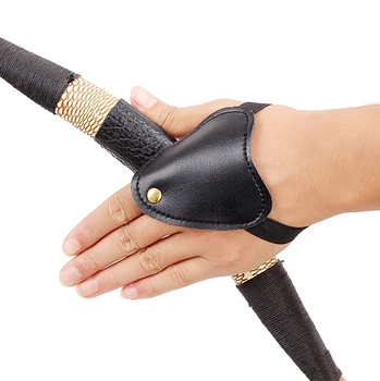 

Archery Accessories Microfiber Leather Handguard Traditional Recurve Bow Shooting Protector Thickened Armguard for Hunting