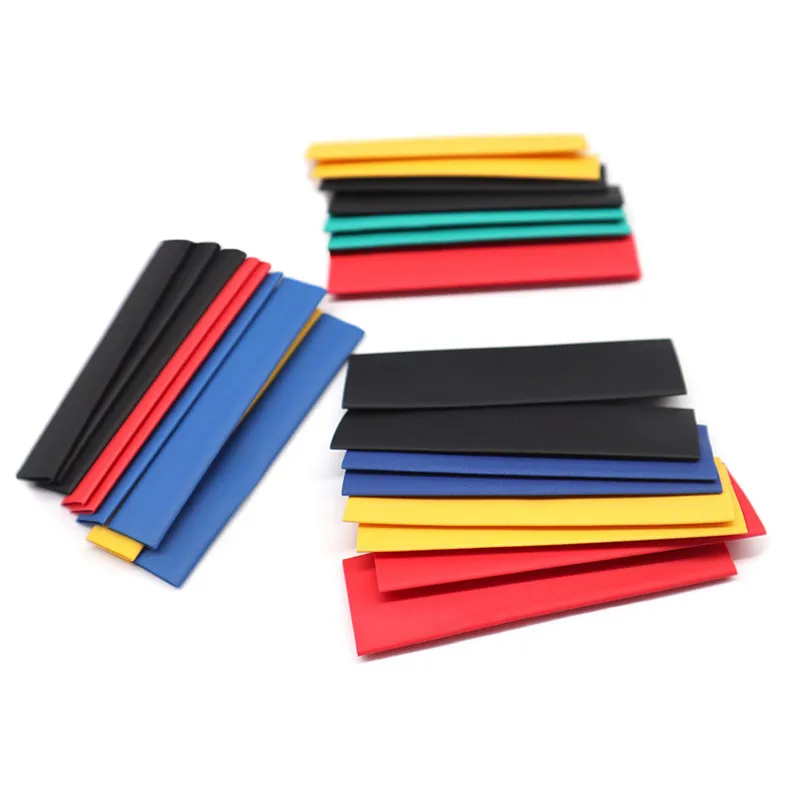 164pcs/Set Thermoresistant tube Heat Shrink wrapping kit termoretractil Shrinking Tubing Assorted Wire Cable Insulation Sleeving image_1