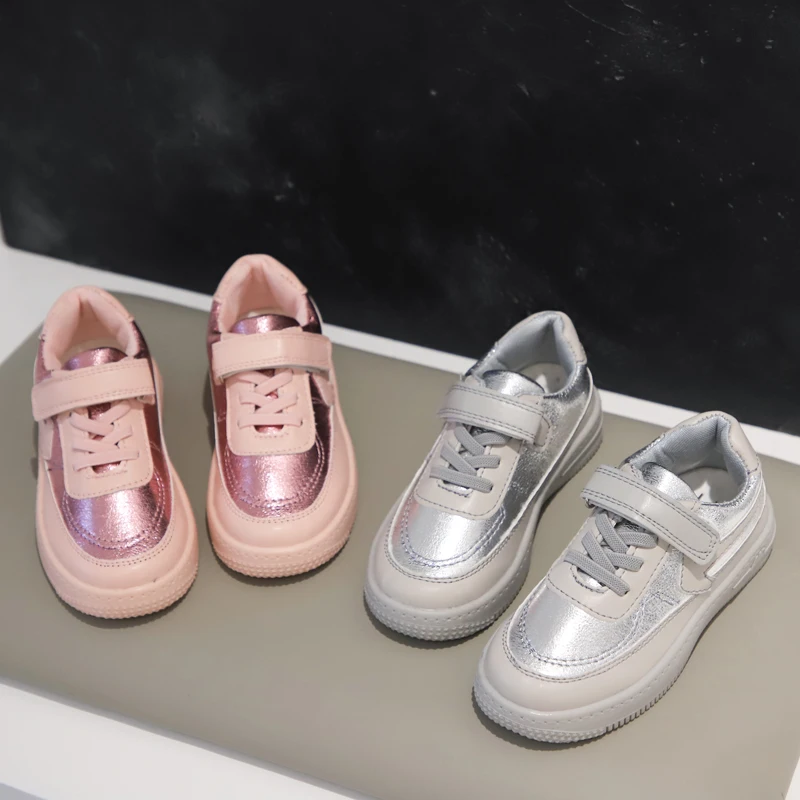 

Children's Casual Shoes Girls Bud Silk Cloth Girls Sneakers Wild Bottom Breathable Princess Shoes