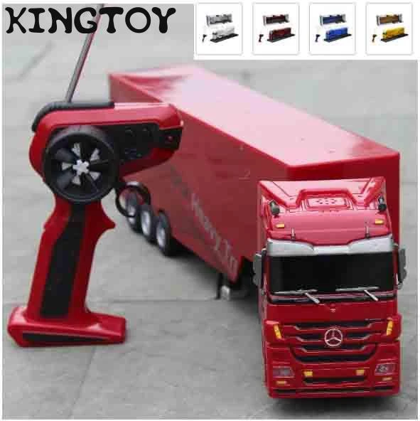 Rc Camion Grands Enfants Voiture électrique Jouet Radio Rc Conteneur Camion Rc Remorque Enfants Rc Camion Modèle Jouet Voiture Télécommande Camion Grand Aliexpress