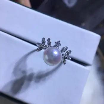 

925 Sterling Silver Adjustable Ring Settings Base Findings Mountings Parts for Oyster Pearl Corals Jade Beads Stones