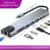 USB C Hub Type-C 3.1 to 4K HDMI-Совместимый RJ45 USB SD/TF Card Reader PD Fast Charge 8-in-1 USB Dock Для MacBook Air Pro PC HUB