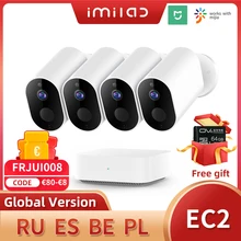 IMILAB EC2 Wifi Camera 1080P FullHD Outdoor Camera Wireless Remote Voice Intercom IP66 Waterproof CCTV Video Surveillance Camera