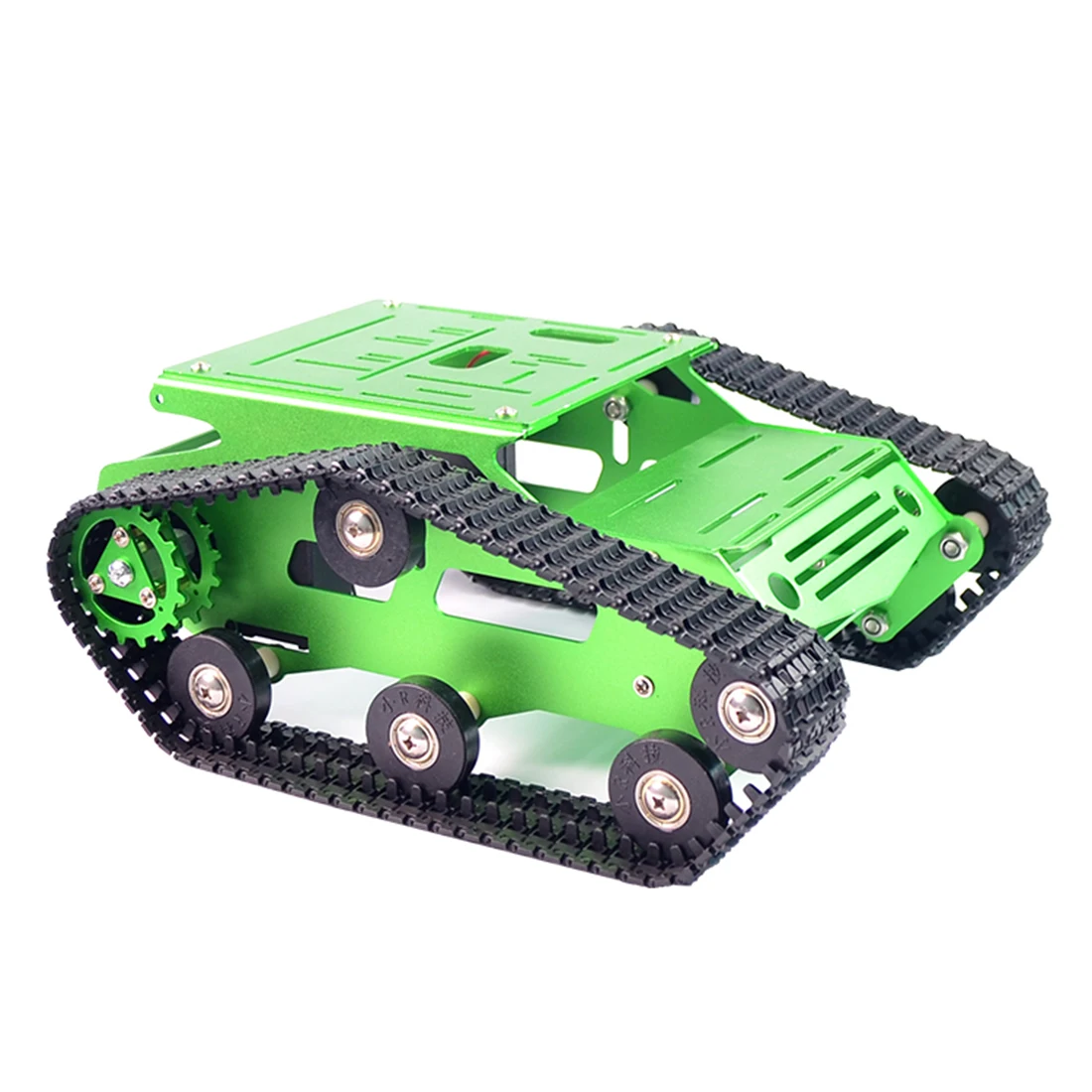 Модикер DIY высокотехнологичный умный робот гусеничный Танк шасси автомобиля рама комплект программируемые игрушки Возраст 8+ Дети Рождественский подарок-синий - Color: 1