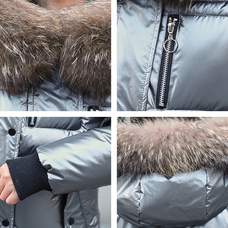 2020 Winter Long Down Jacket For Women Oversized