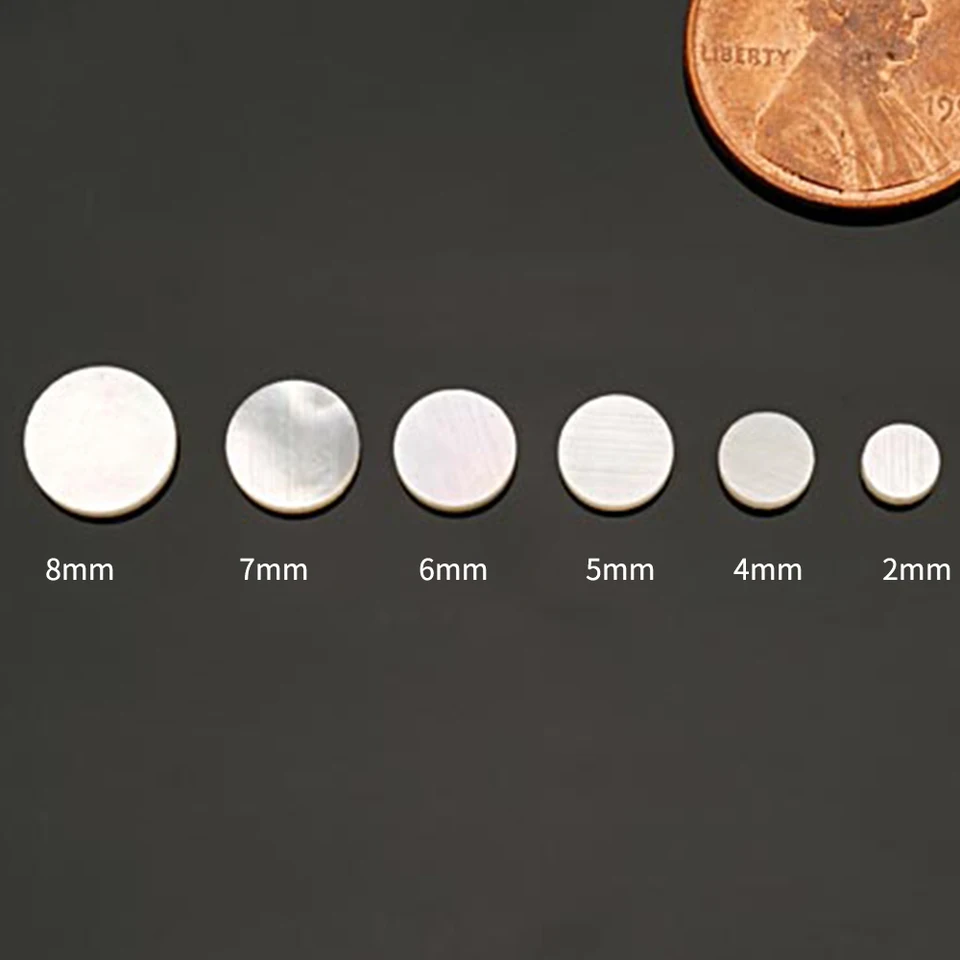 Kit Intarsio Chitarra 53 Pezzi Abalone Set Di 50 3 Tasselli In