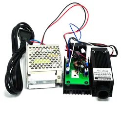 Focusable 800mW 980nm Infrared IR Laser Dot Module w 1W Diode LD & Fan & TTL 12V 3A Power Supply