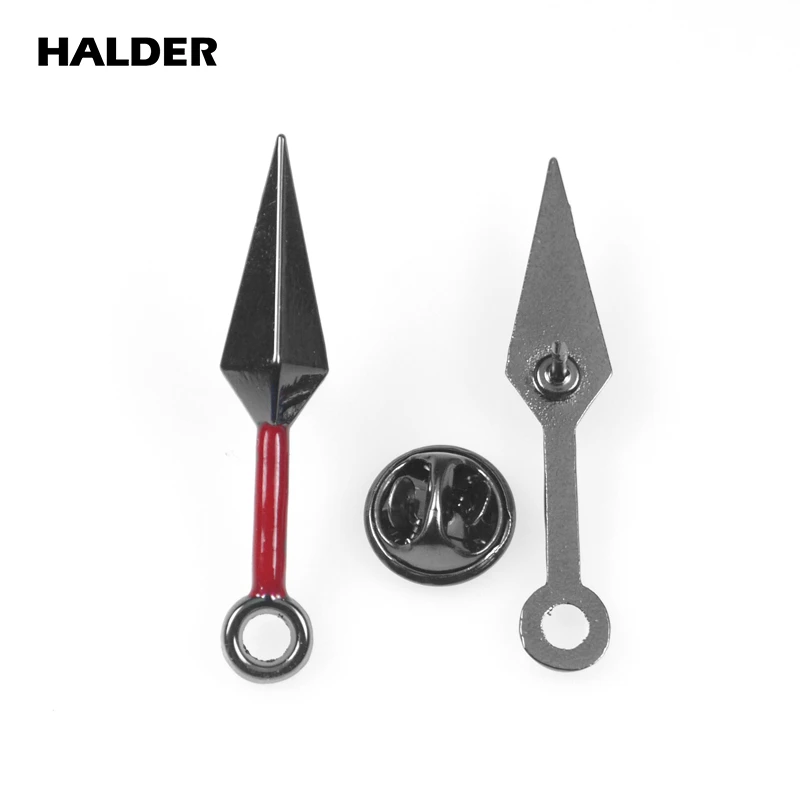 BR0029 аниме halder Naruto Shippuuden Sharingan, модные ювелирные изделия, эмалированные Броши Kunai на булавке, значок Konaha, аксессуар, подарок