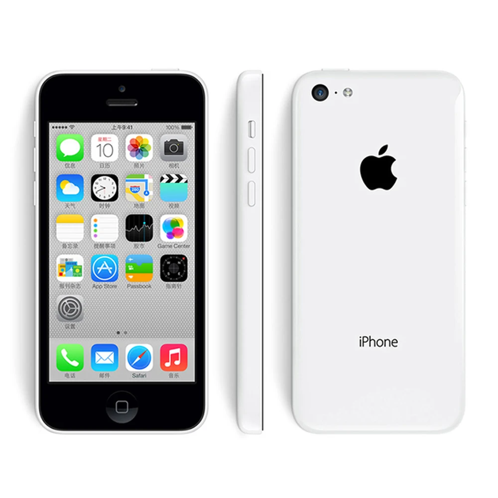 Original Apple iPhone 5C 3G Mobile Phone 4.0 Display Dual Core