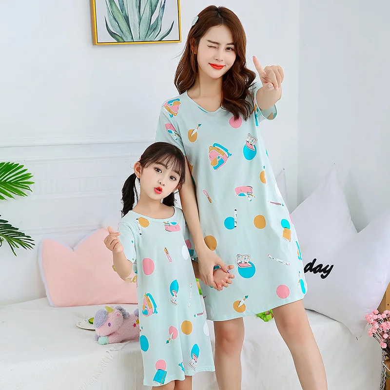 Kinder Mädchen Nachtwäsche Nachthemd Pyjamas Tunika Rapunzel Party Sommerkleider 