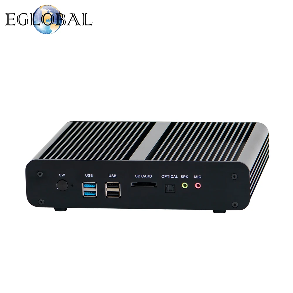  2LAN DDR4 Intel VT-x gamer pc 4G module DP HD portable mini server Core i7-7560U Embedded SIM card 