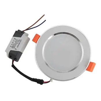 

ICOCO 3 Inch 5W/7W LED Panel Light Ultra-thin Anti-fog Ceiling Lamp Super Bright Aluminium Down Lamp Suitable For Home Office