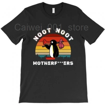 Модная мужская футболка noot pingu крутая Мужская с коротким рукавом | одежда