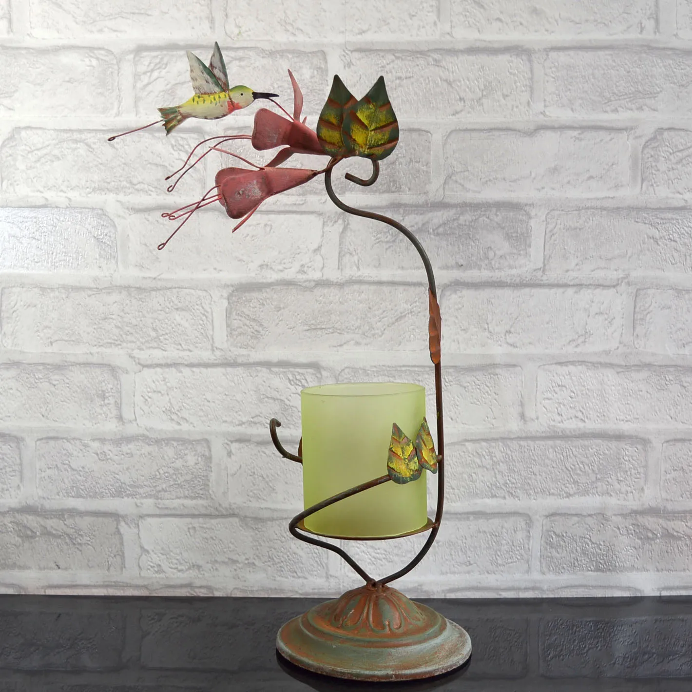 Романтичный винтажный Железный Подсвечник скандинавский креативный большой