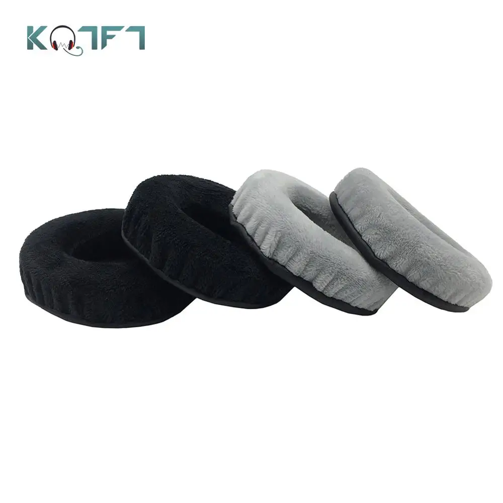 

KQTFT 1 Pair of Velvet Replacement Ear Pads for Philips SBC-HP195 SBCHP195 SBC HP195 Headset EarPads Earmuff Cover Cushion Cups