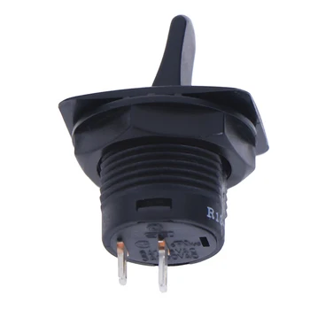 

New New 1PC 6A 125VAC / 3A 250VAC R13-402A Round ON-ON SPDT Maintained Toggle Switch 2Pin