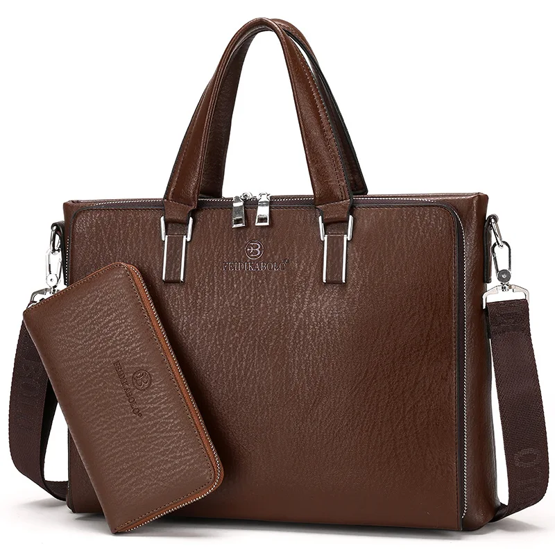 

2019 New Style Fashion Men's Bag Handbag MEN'S Briefcase Business Cross Large Capacity Shoulder Oblique Bag
