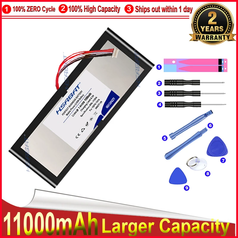 HSABAT 0 цикл 11000mAh Аккумулятор для ноутбука YEPO 737A 737/T/A совместимый 369277-2S высокое