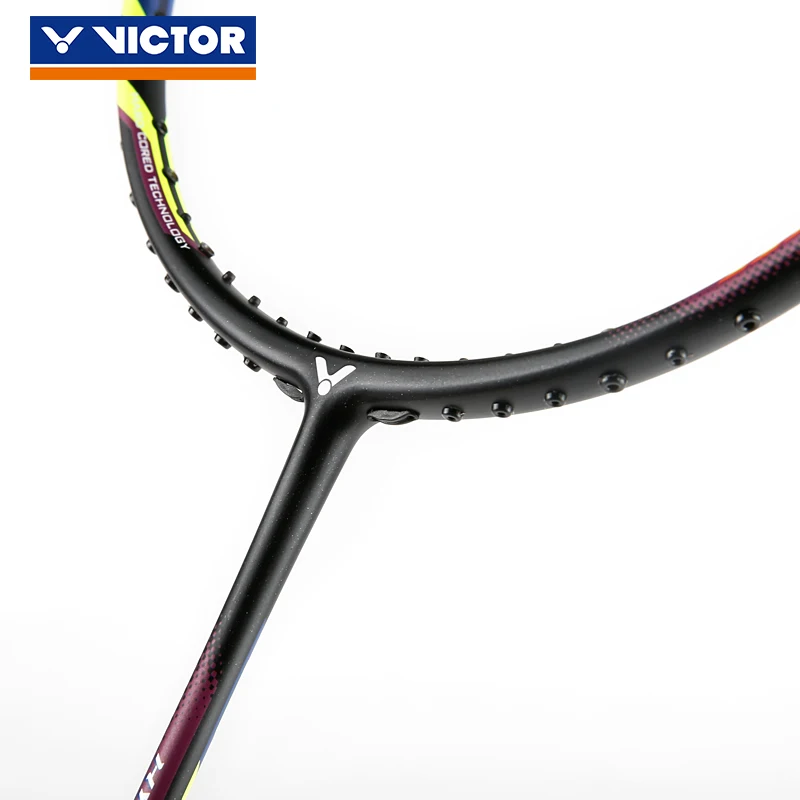 VICTOR оригинальная ракетка для бадминтона Hypernano X series control Высококачественная высокопрочная углеродная ракетка HX-90