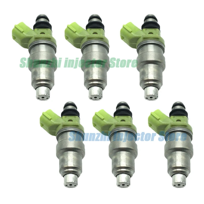 6 шт. Топливные форсунки для Toyota 1989-1992 Cressida Supra 3.0L OEM: 23250-70080 23209-70080 2325070080 2320970080