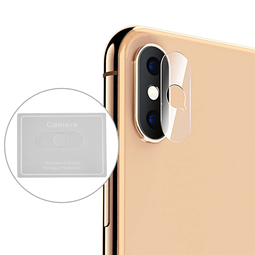 

Fit For iPhone XS 0.2mm Thickness Rear Camera Lens Tempered Glass Screen Protector Protection HD 1pc