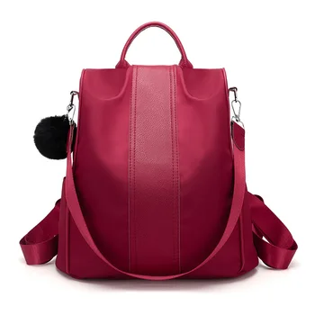 

Bag Women 2019 New Nylon Large Capacity College School Bag Casual Shopping Multifunctional Backpack
