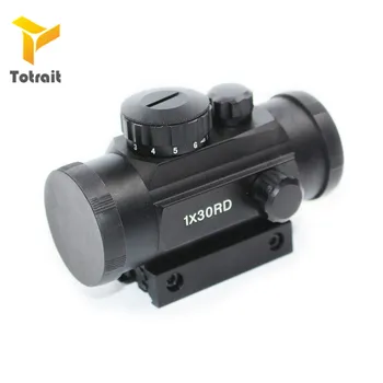 

Totrait Hunting sight 1X30 Holographic Dot Sight Airsoft Red Green Dot Sight optics Hunting Scope 11mm 20mm Rail Mount Collimato