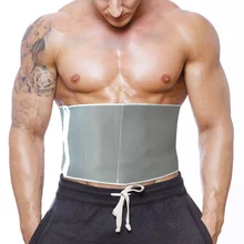 Adjustable Slimming Belt Sauna Waist Trainer Fitness Body Fat Cellulite Burner Shaper For Men Women 5 Zippers Reducing Shapwear