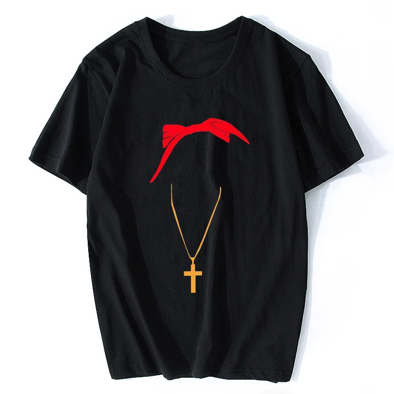 

Tupac Shakur 2Pac T Shirt Cartoon Print T-Shirt Short Sleeve Basic Tee Rap Punk Shirt Beach Funny T Shirts Streetwear Tee Shirts