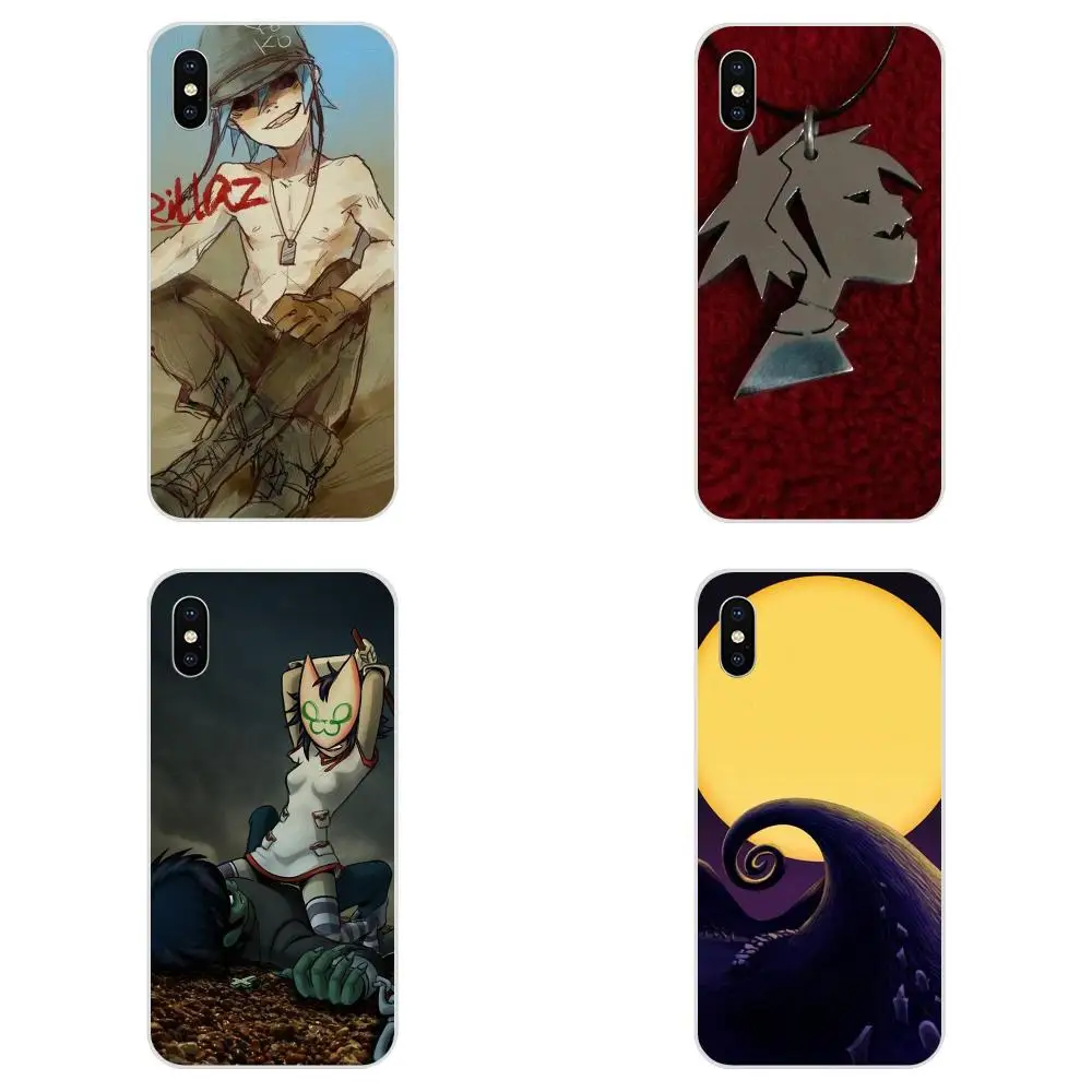 Чехол для телефона из ТПУ sony Xperia Z Z1 Z2 Z3 Z4 Z5 compact Mini M2 M4 M5 T3 E3 E5 XA XA1 XZ Premium Cartoon Gorillaz с