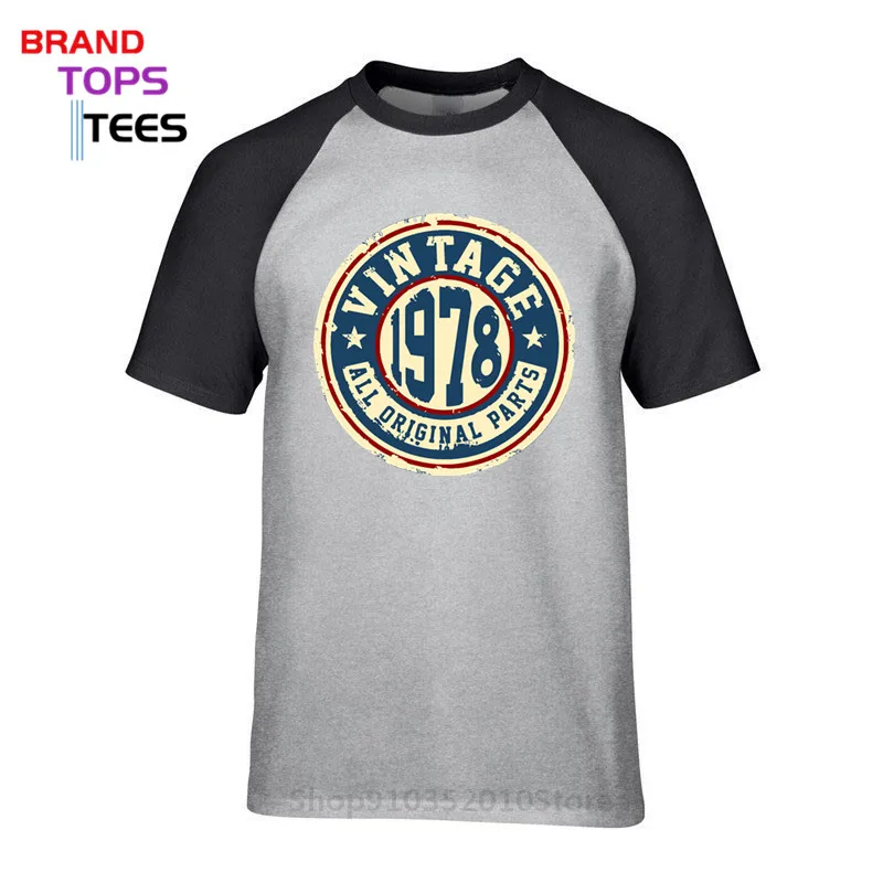 Camisetas Ретро стиль классический 40 й подарок на день рождения 1978 все оригинальные