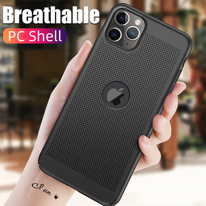 Heat Dissipation Breathable Cooling Case For iPhone 12 11 Pro Max 12 X