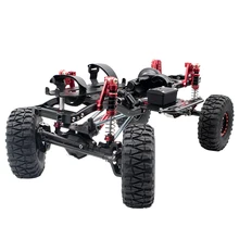 KYX Racing 313 мм Колесная база двухскоростной портальный мост издание металлический каркас шасси обновленный комплект для RC Гусеничный автомоб...