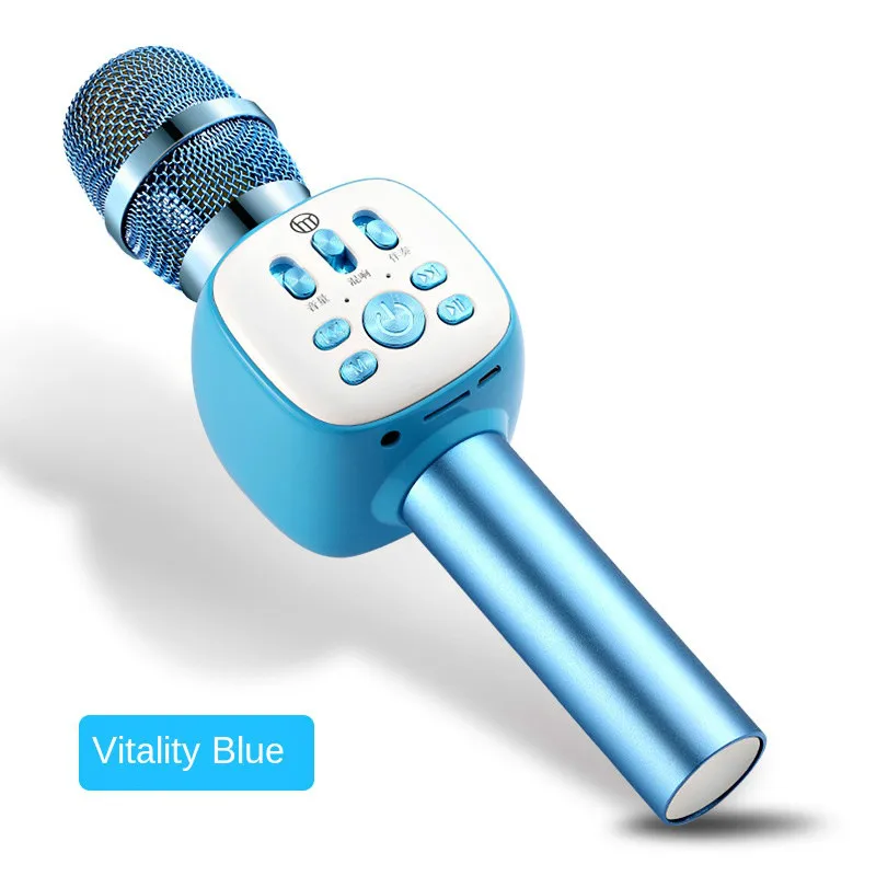 

K8 Wireless Microphone Bluetooth Microphone Audio Integrated Children's K Song Artifact Home Karaoke Portable Speaker Microphone