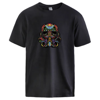 

Men T shirts Star Wars Print Short Sleeve for Men 2019 Hot Sell New Arrival Tops Casual Crewneck Top Tshirts Hip Hop Streetwear