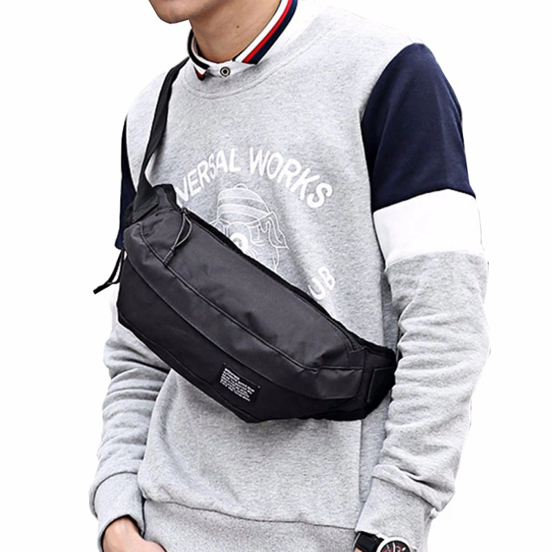 

Men Waterproof 1000D Nylon Shoulder Messenger Water Bottle Bag Military Molle Kettle Hydration Pouch Small Waist Pack