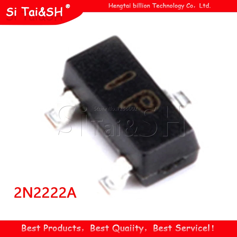 200 шт. 2N2222A 2N2222 1P MMBT2222A СОТ-23 транзистор поверхностного монтажа | Электронные
