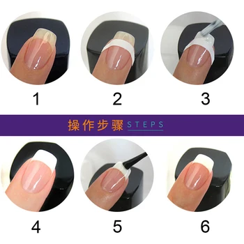 

RIKONKA Mixed Shapes Form Guide Nail Sticker Stencils Polish Stencil Nail Art Nail Styling Tools Nail Accessoires 24pcs/Set