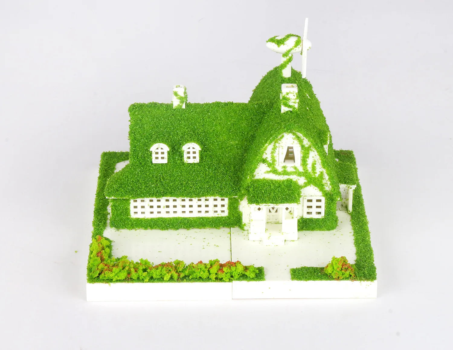 DIY миниатюрная пейзаж строительные кубики, детские игрушки Ремесло Искусство ручной сенсорные материалы montessori развивающая игрушка для