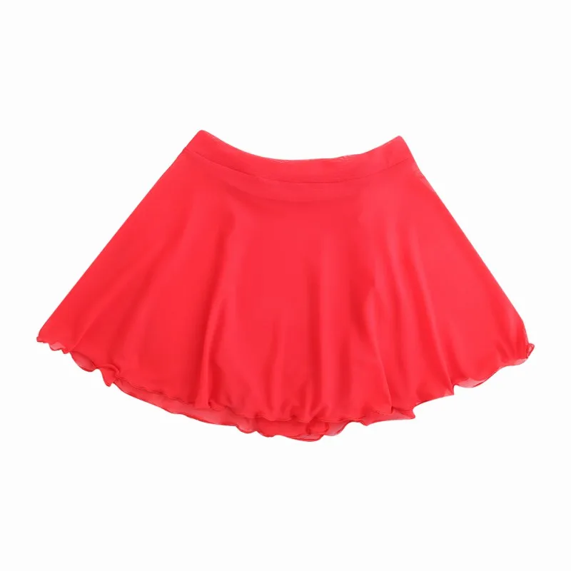 

Dance Skirts Lycra Cotton Dance Baby Girls Kids Children Ballroom Dancing Shorts Skirts Solid Color Ballet Dance Clothes