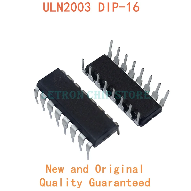 Новый и оригинальный чипсет IC 10 шт. ULN2003 DIP16 ULN2003A DIP-16 ULN2003AN DIP ULN2003APG |