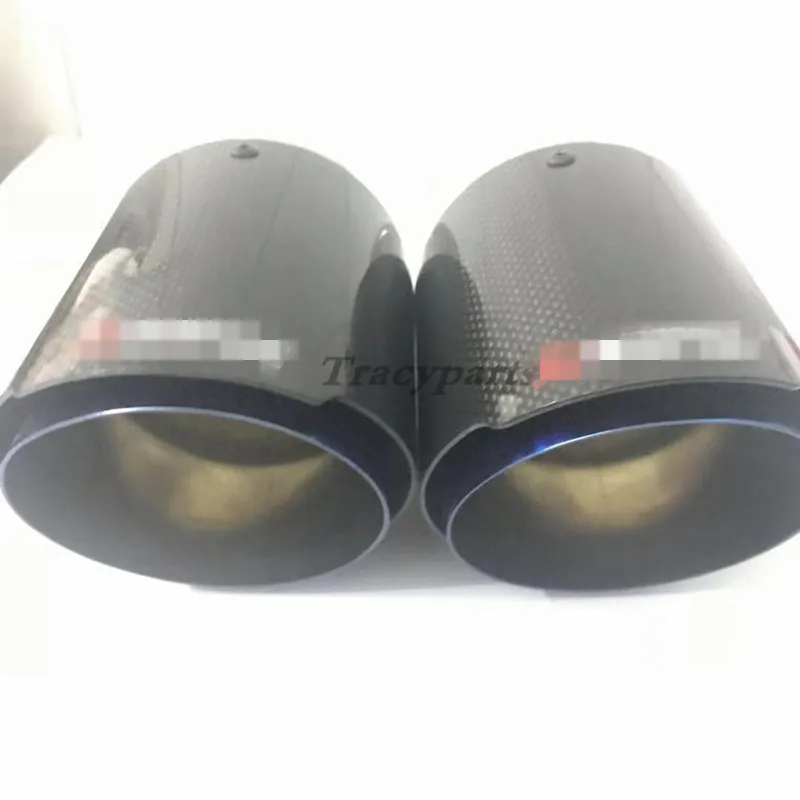 1 шт. Akrapovic Гладкий переплетенный глянцевый углеродистый глушитель из