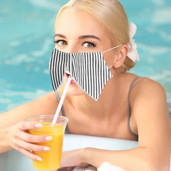 

Washable Protective Men & Women Reusable Zipper Easy to Drink Earloops Mondkapjes Baseball Caps