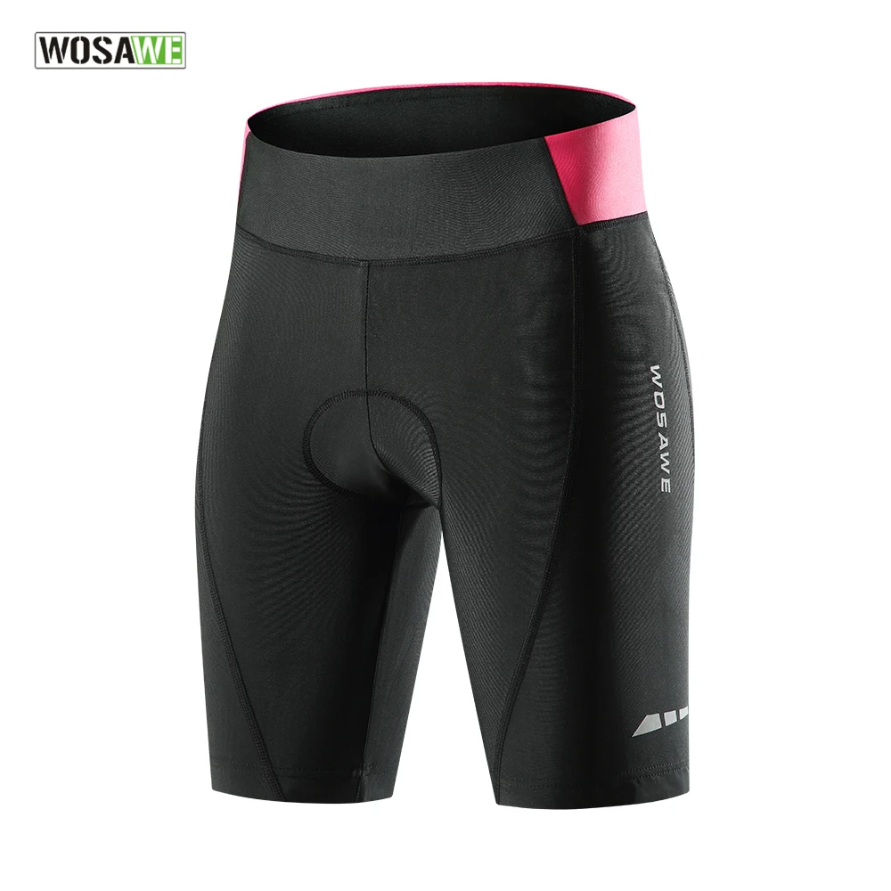 Wosawe Women's Cycling Shorts Quick Dry Road Mtb Bike Shorts With 3d