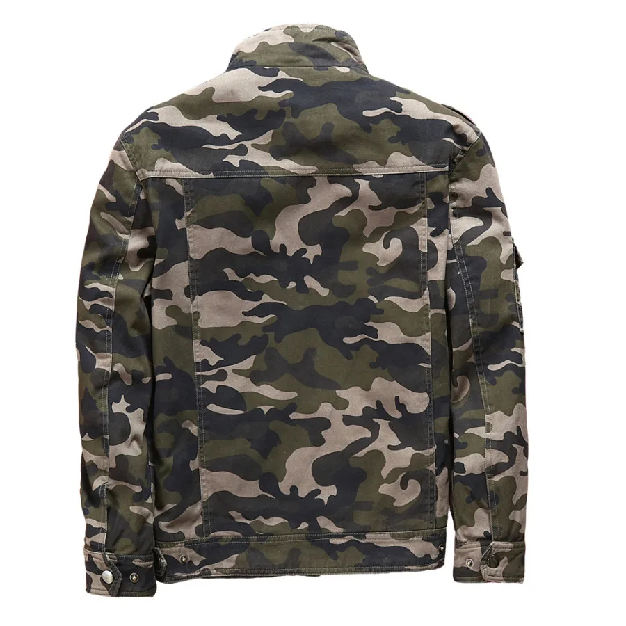 Камуфляж цвет для мужчин военная куртка пилота размеры M 3XL армейский